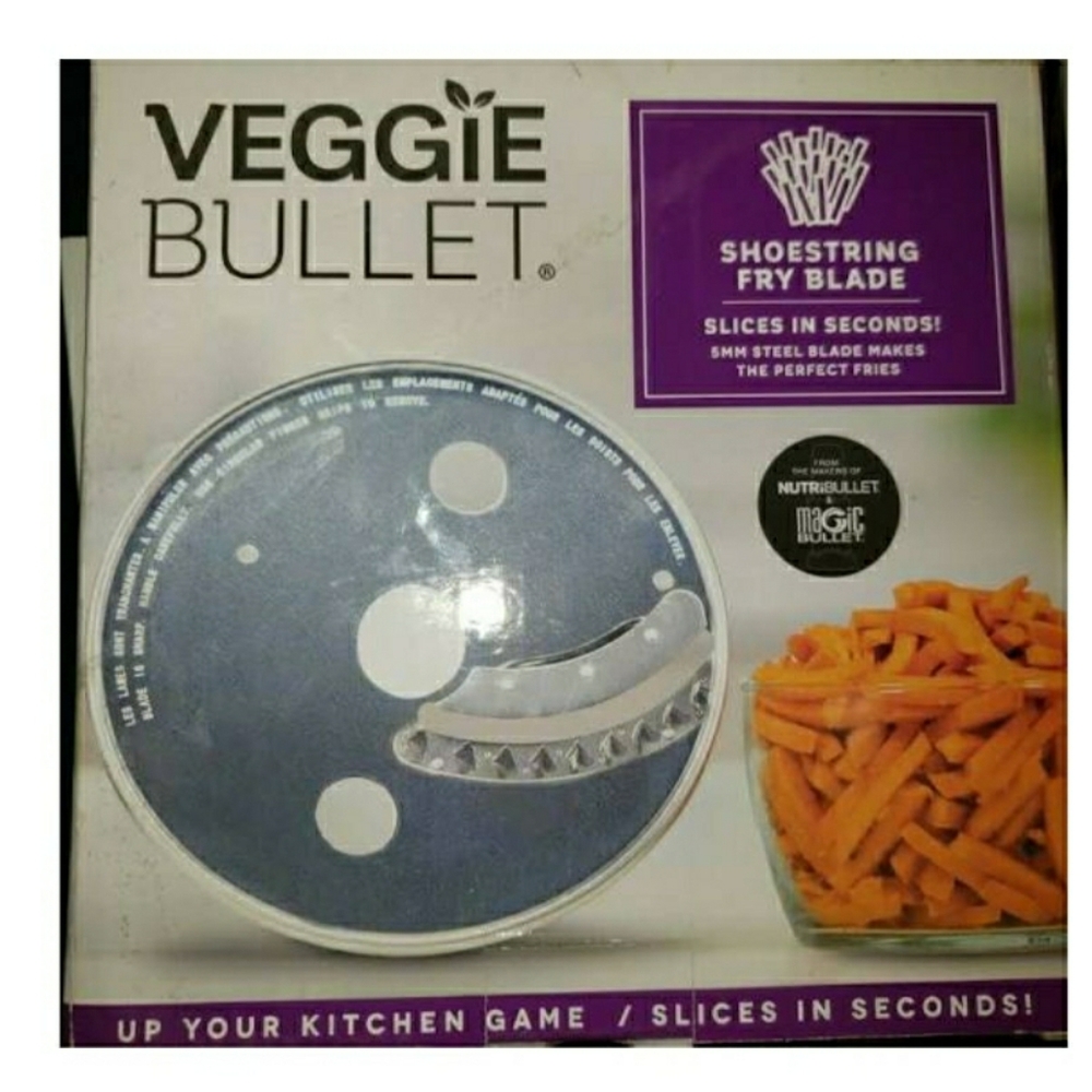 Veggie Bullet Shoestring Fry Blade